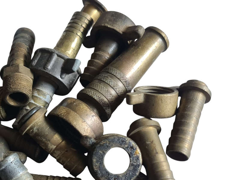 Vintage Brass hose pipe connections
