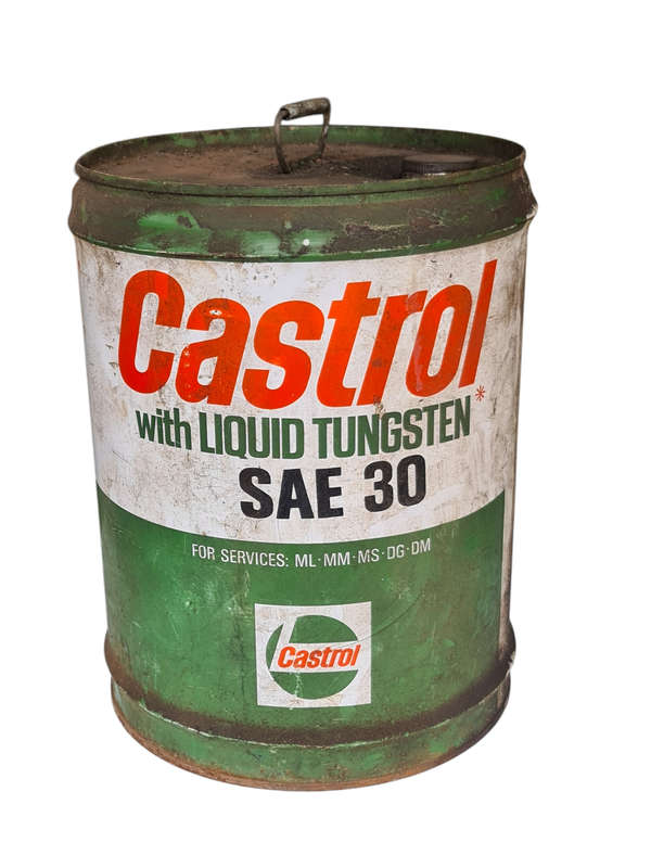 Castrol met Vloeibare tungsten 20L (In Afrikaans and English) TIN