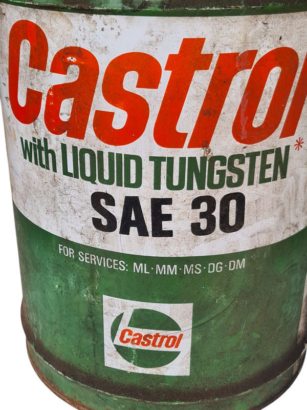 Castrol met Vloeibare tungsten 20L (In Afrikaans and English) TIN