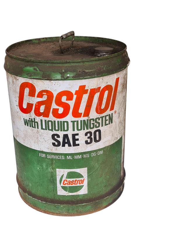 Castrol met Vloeibare tungsten 20L (In Afrikaans and English) TIN