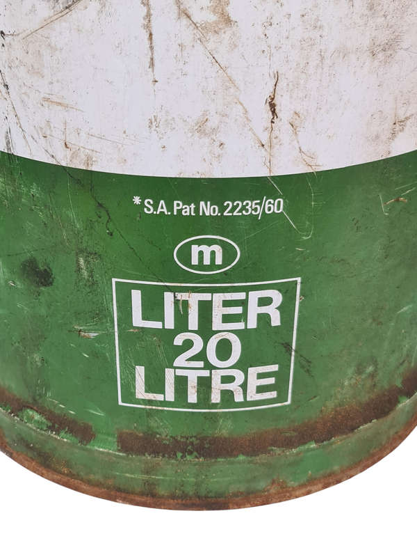 Castrol met Vloeibare tungsten 20L (In Afrikaans and English) TIN