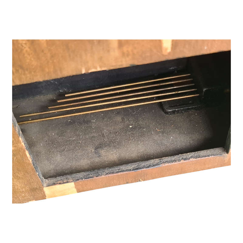 Empty Mantle clock case