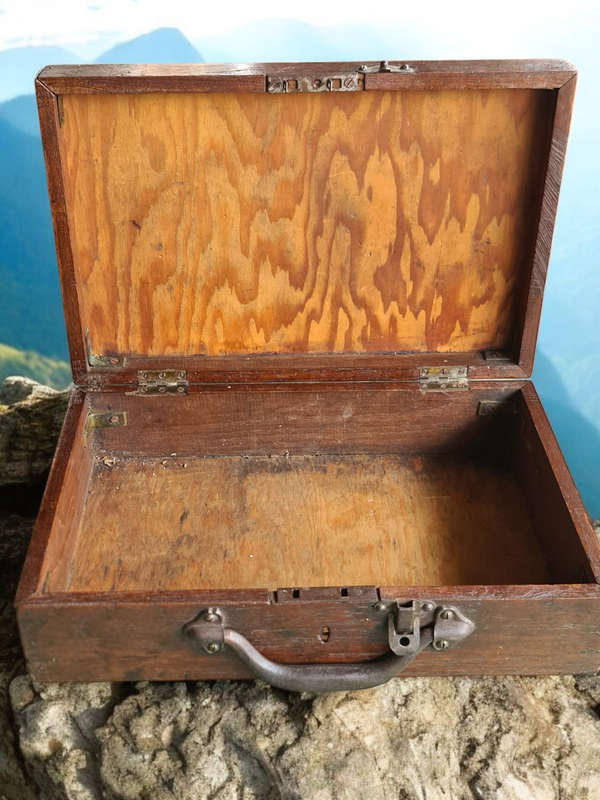 Vintage Wooden Case
