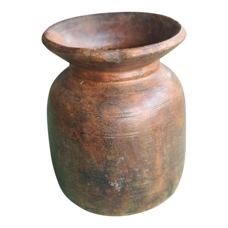 African: Wooden Vessel