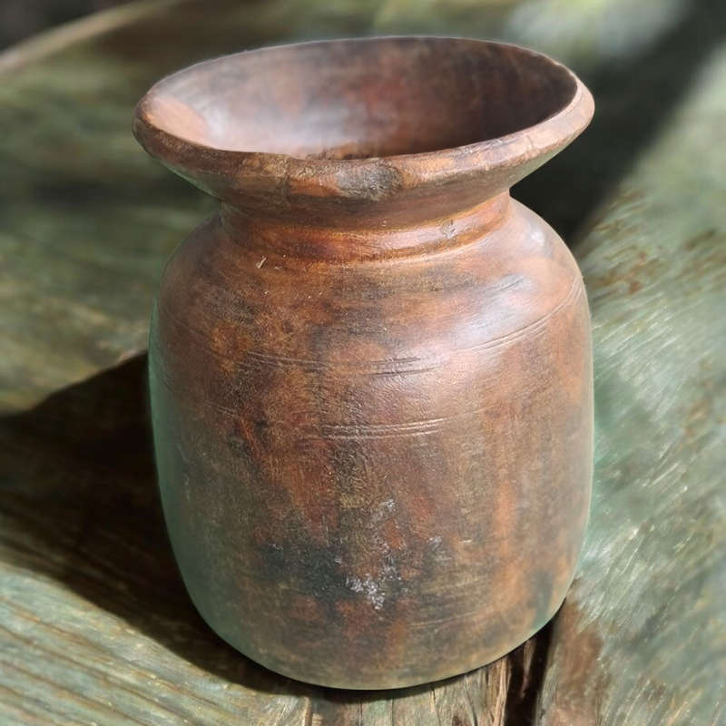 African: Wooden Vessel