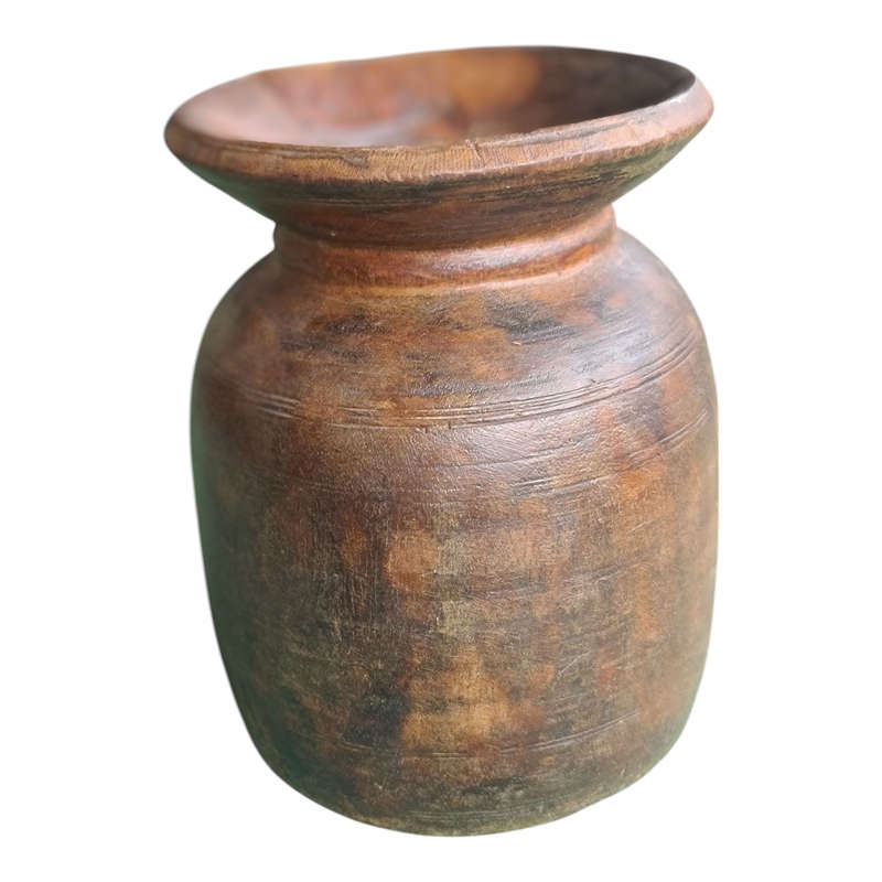 African: Wooden Vessel