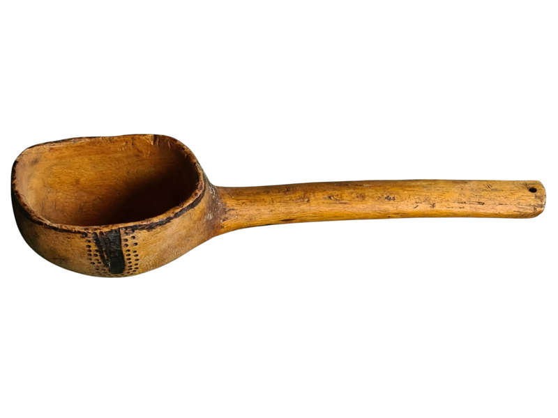 African: Samburu large wooden spoon, Kenya