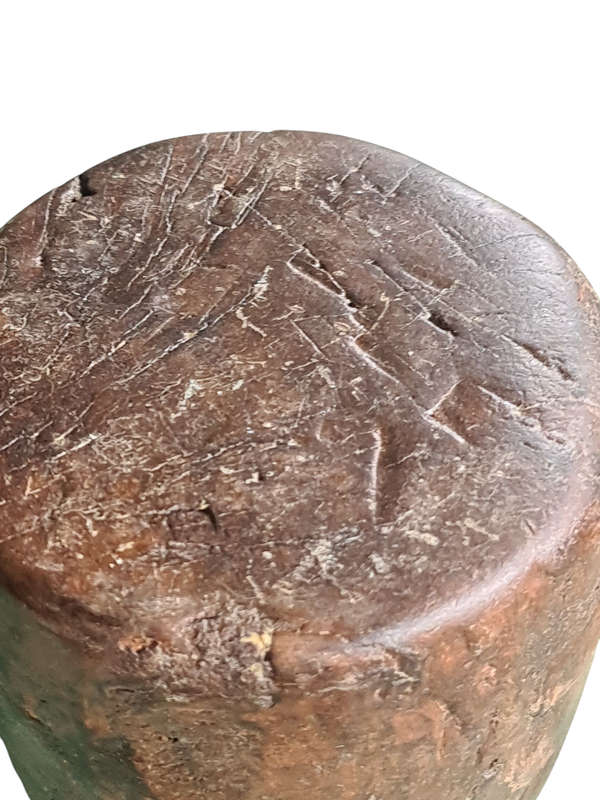 African: Wooden Measuring Bowl