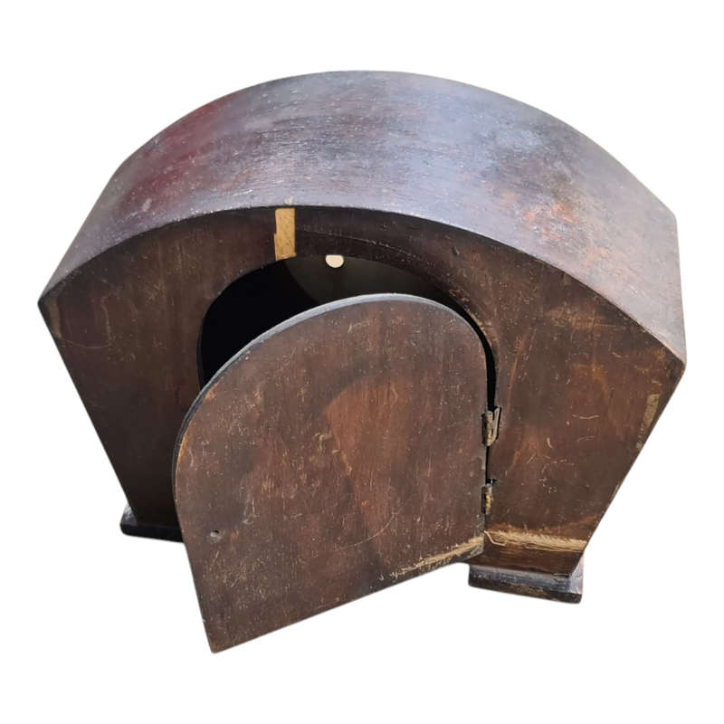 X2 Empty mantel clock cases