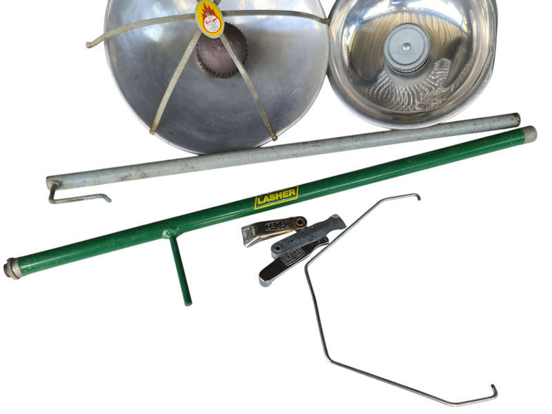 Gas Heaters with assecories as per photos