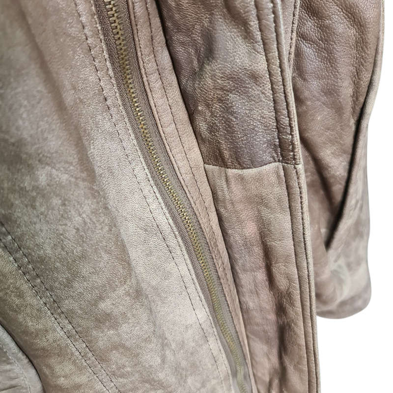 The Piece Arrow, Genuine Leather by A.F.I.C. Leather Jacket.