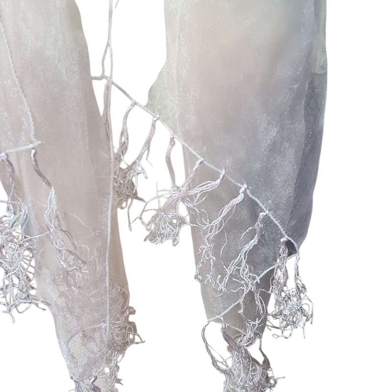 Soft pink vintage scarf