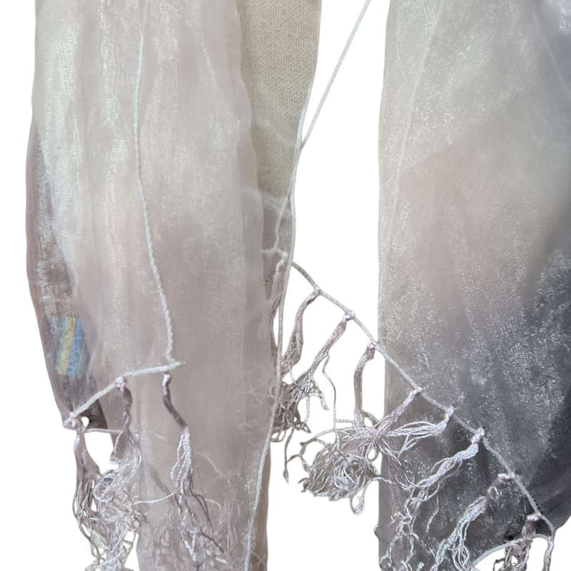 Soft pink vintage scarf