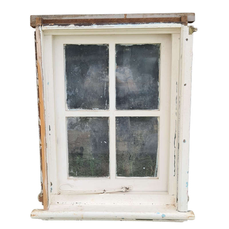 Antique Window Frame with Window