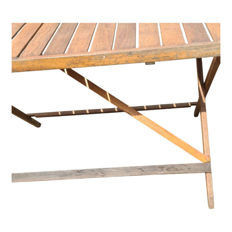 Vintage Wooden Fold up Table