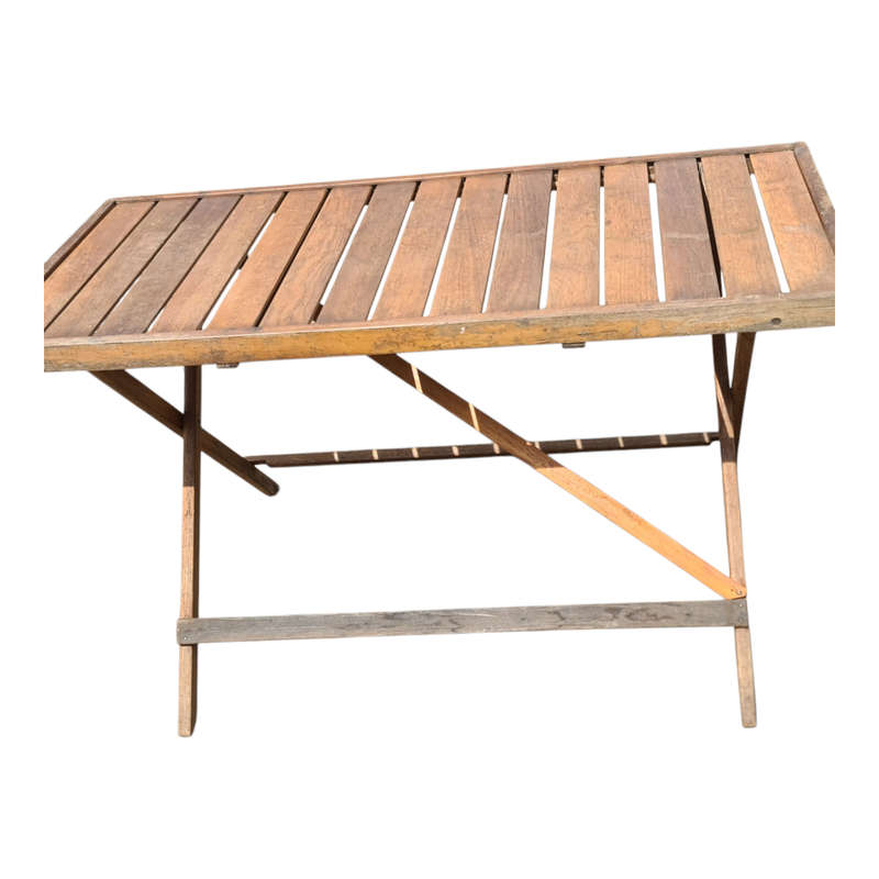 Vintage Wooden Fold up Table
