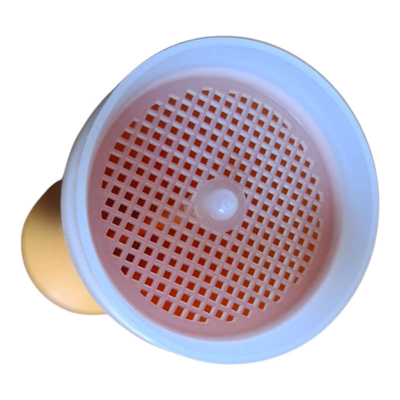 Orange Tupperware Salt shaker