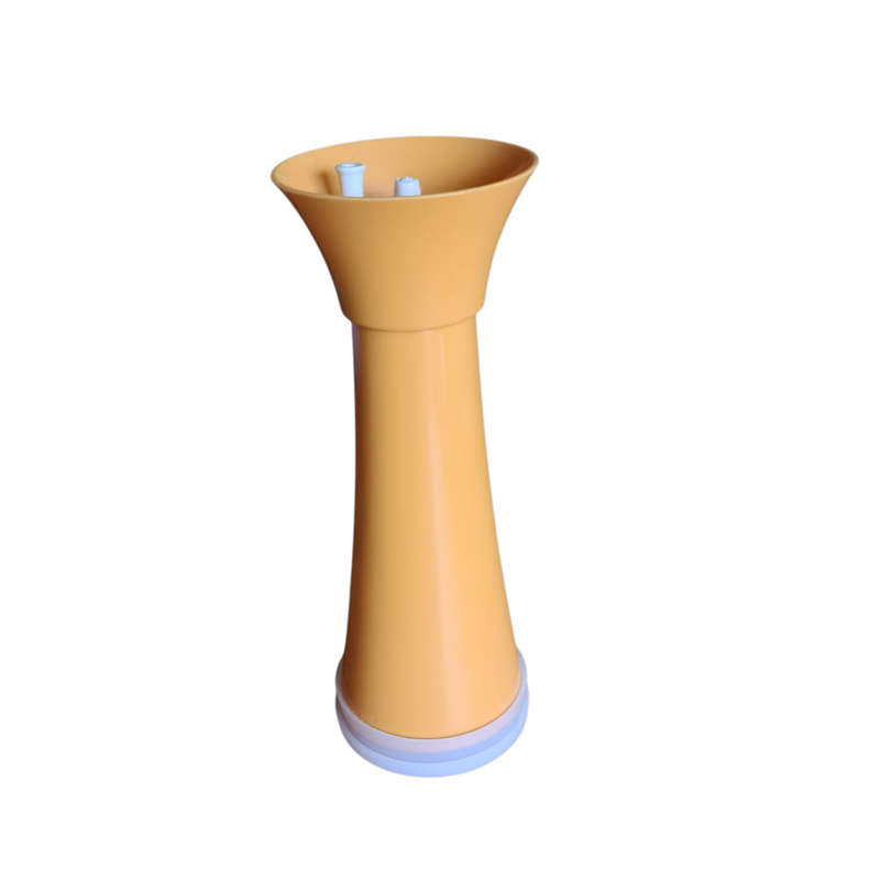 Orange Tupperware Salt shaker