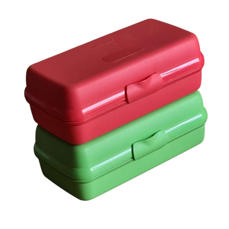 Tupperware:  x2 storage Bowls (37558-2) pink & green