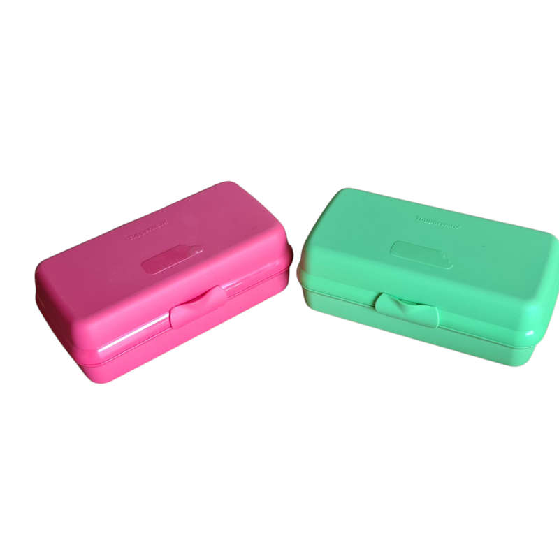 Tupperware:  x2 storage Bowls (37558-2) pink & green
