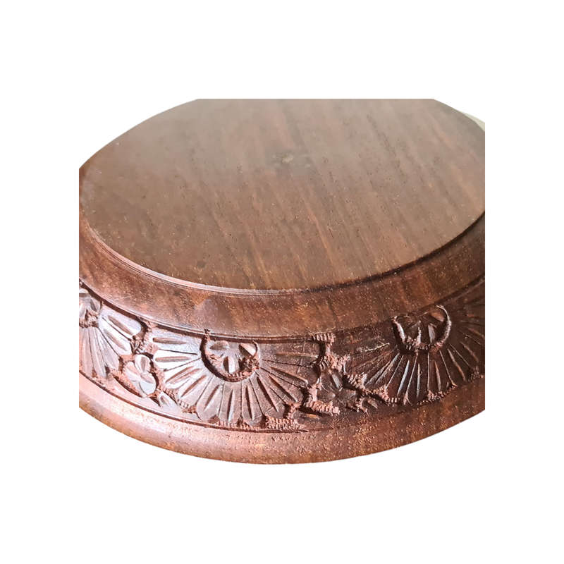 Carved wooden Fruit bowl