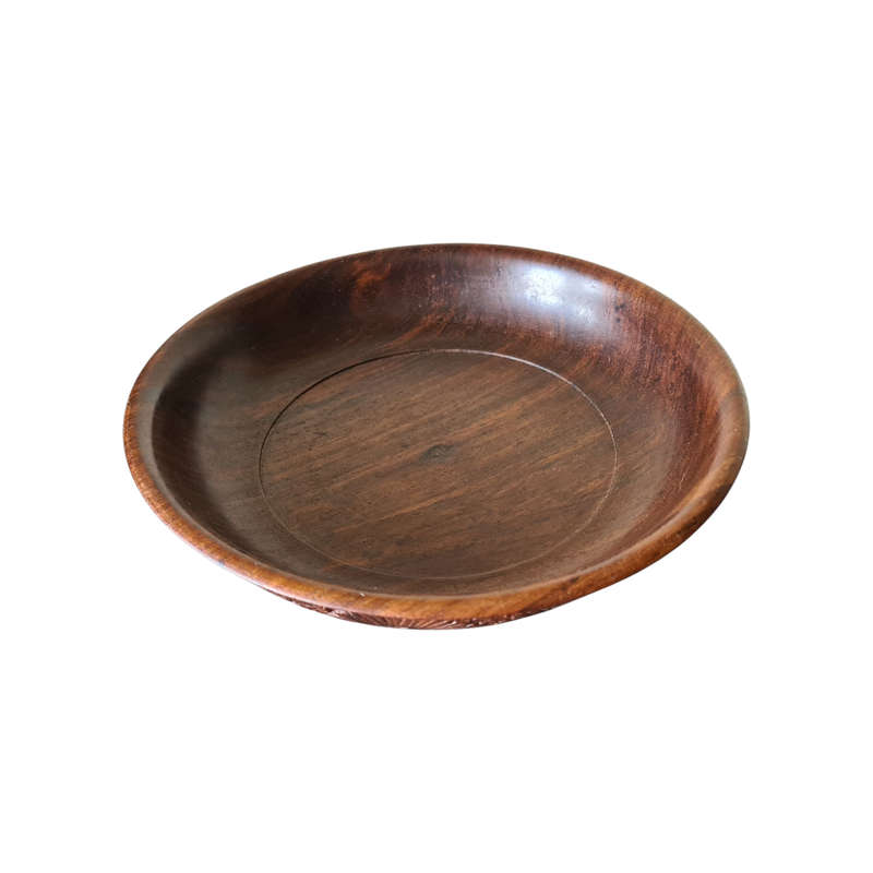 Carved wooden Fruit bowl