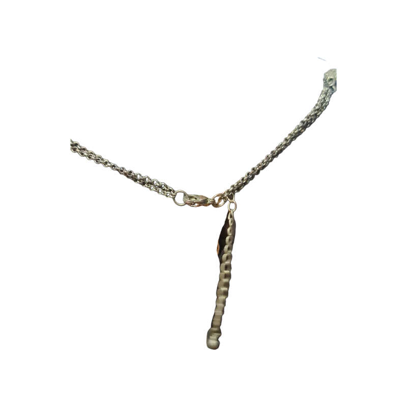 Vintage Gold tone filigree necklace