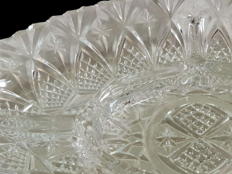 Retro 5 divider snack dish