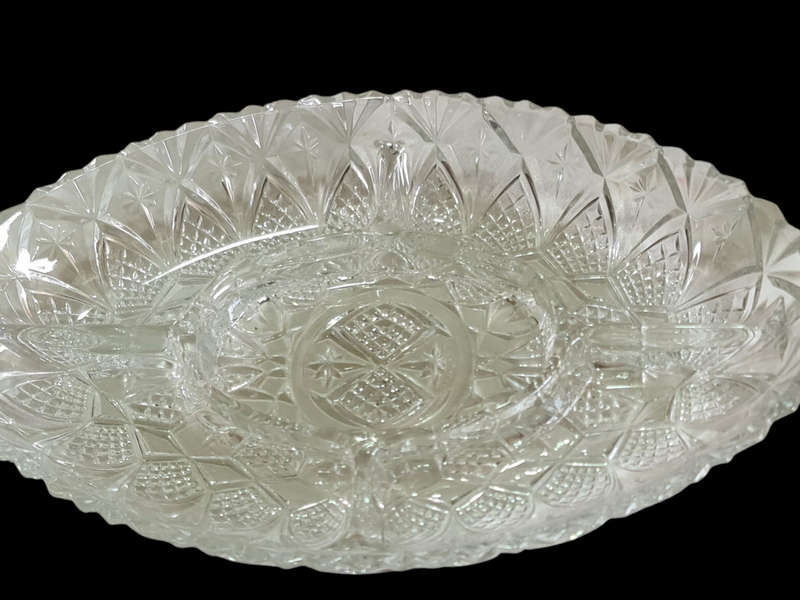 Retro 5 divider snack dish