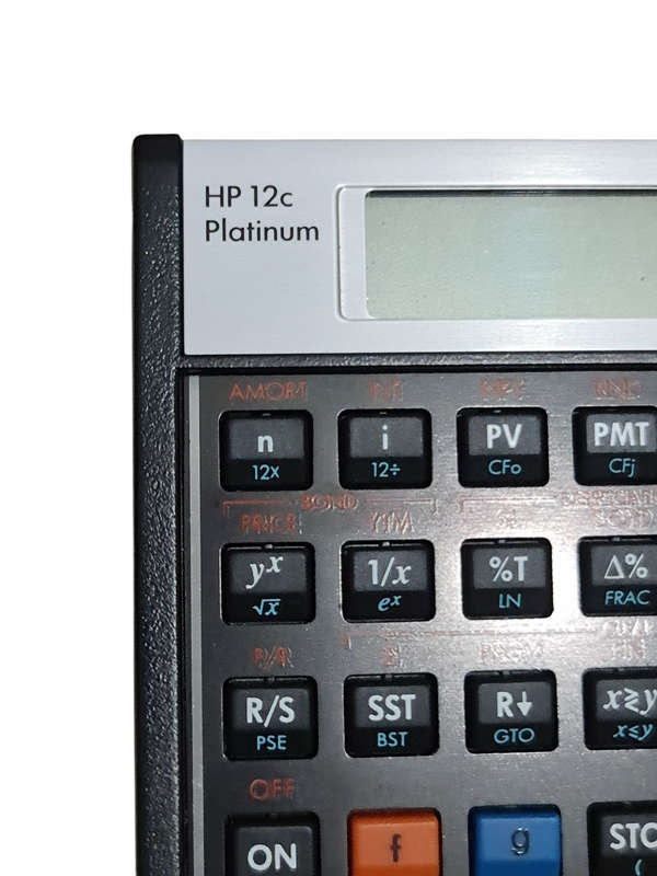 HP 12c & HP 12c Platinum financial calculators