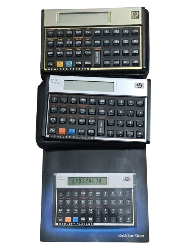 HP 12c & HP 12c Platinum financial calculators