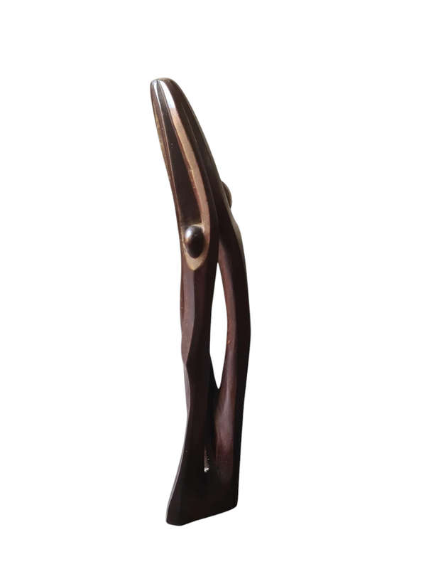 Wooden Carved figures by M Khumalo