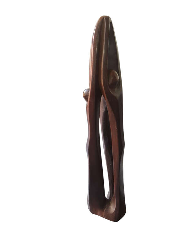 Wooden Carved figures by M Khumalo