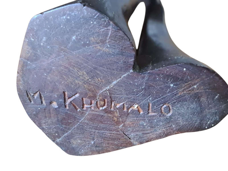 Wooden Carved figures by M Khumalo