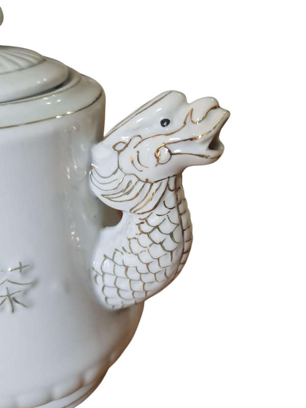 Unusual Oriental Dragon Teapot