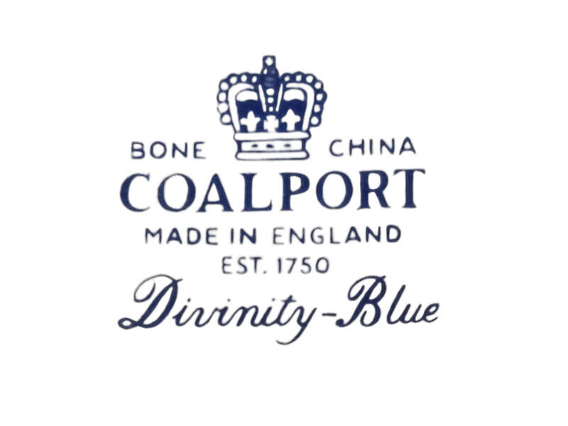 Divinity-Blue Coalport tea duo