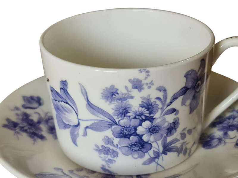 Divinity-Blue Coalport tea duo