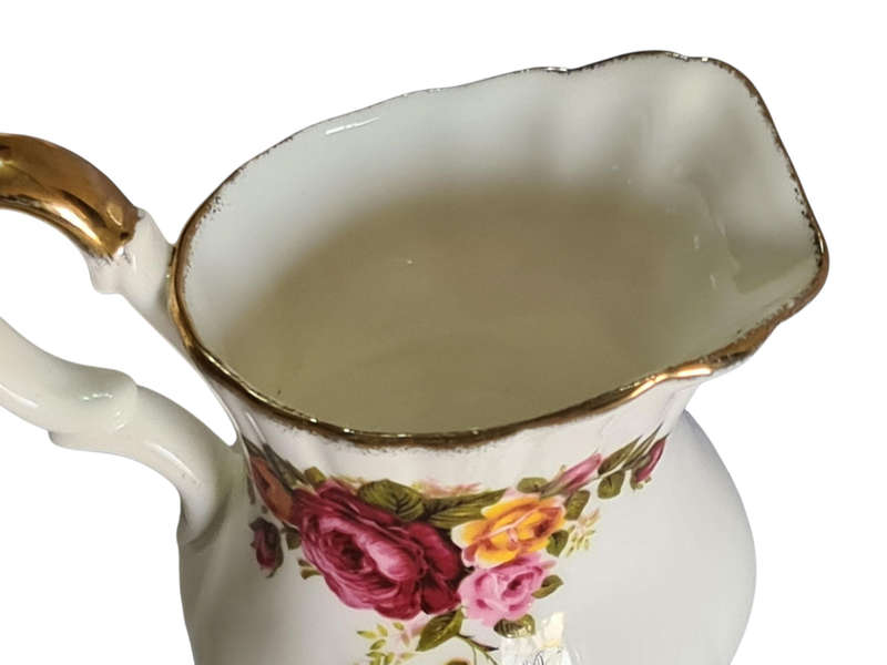 Fine Bone China "Cottage Rose" Made in Taiwan  Creamer