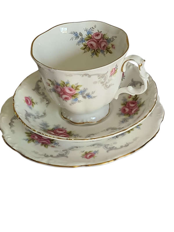 Royal Albert Tranquility tea trio