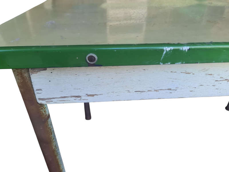 Kango Ware table with enamel top