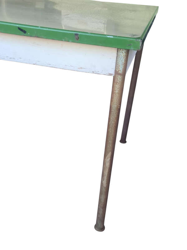 Kango Ware table with enamel top
