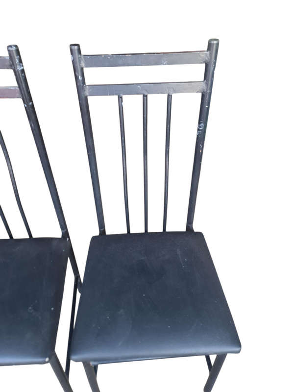 Two Black Dining Room chairs