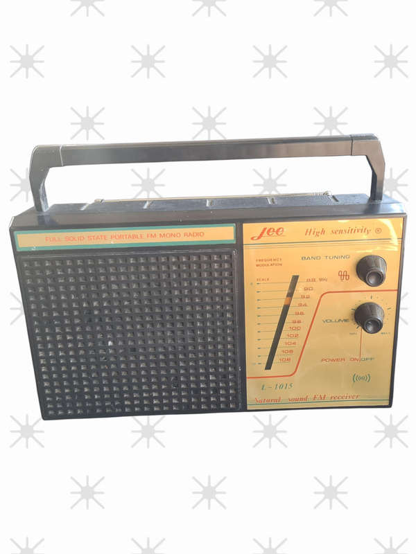 Two Vintage Radios, works with P9 batteries