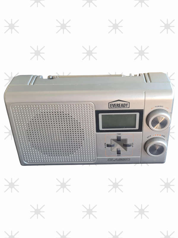 Two Vintage Radios, works with P9 batteries