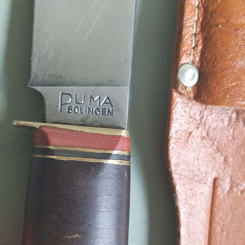 VINTAGE SOLINGEN "PUMA" KNIFE.