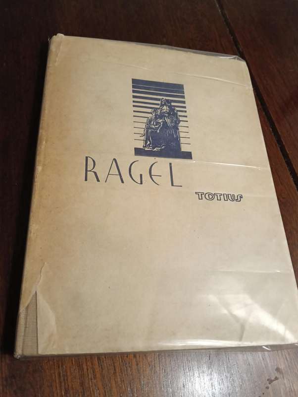 RARE AUTOGRAPHED BOOK "RAGEL" BY TOTIUS.