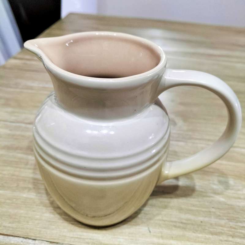 LE CREUSET MILK JUG.