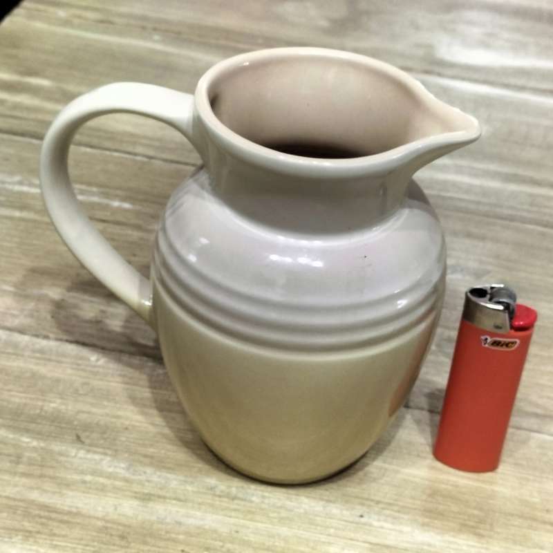 LE CREUSET MILK JUG.