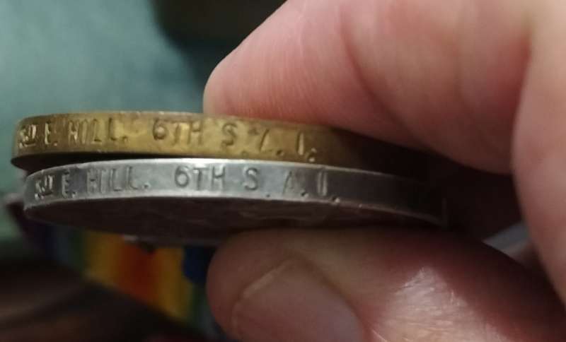 WW1 MEDAL GROUP. ON MEDAL BAR.FULL SIZE.