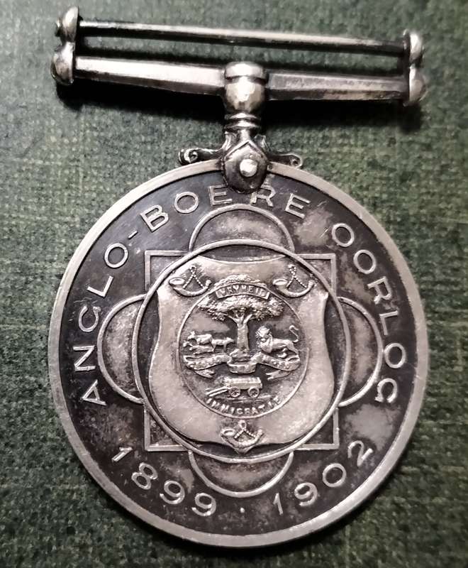 ANGLO-BOER WAR MEDAL.